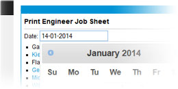 Engineer job sheets tool