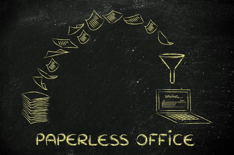 Is a paperless office a pipe dream? image